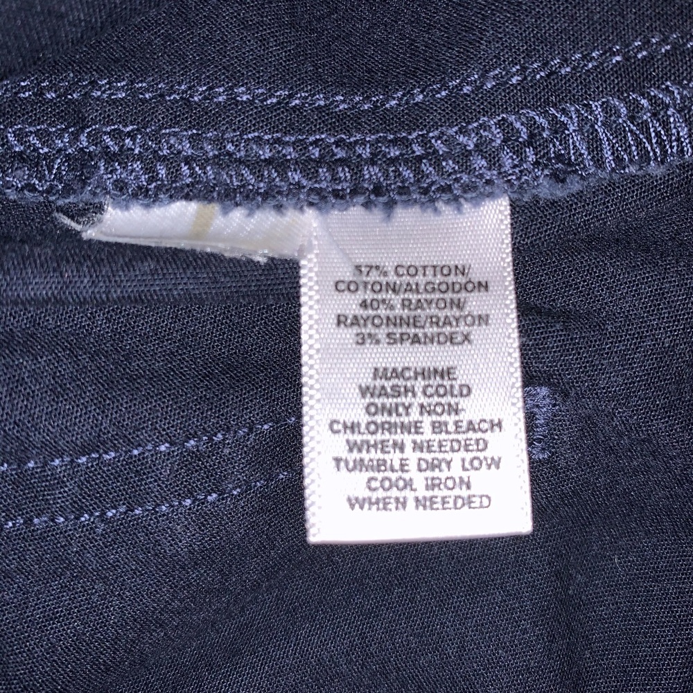 Lou & Grey 'Brush Up' Cargo Pant, Size 0, navy - Picture 8 of 8